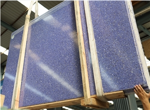 NEW Special Purple Terrazzo Large Slab Polish