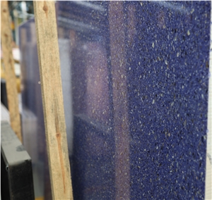 NEW Special Purple Terrazzo Large Slab Polish
