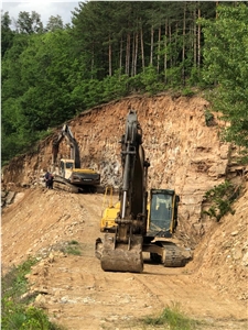 Silver- Gold Gneiss Quarry