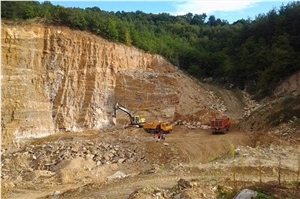 Silver- Gold Gneiss Quarry