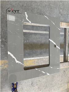 20Mm Artificial Quartz Kitchen Prefab Counter Tops