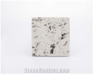 Double Color 30Mm Quartz Stone Slab For Flooring Tiles