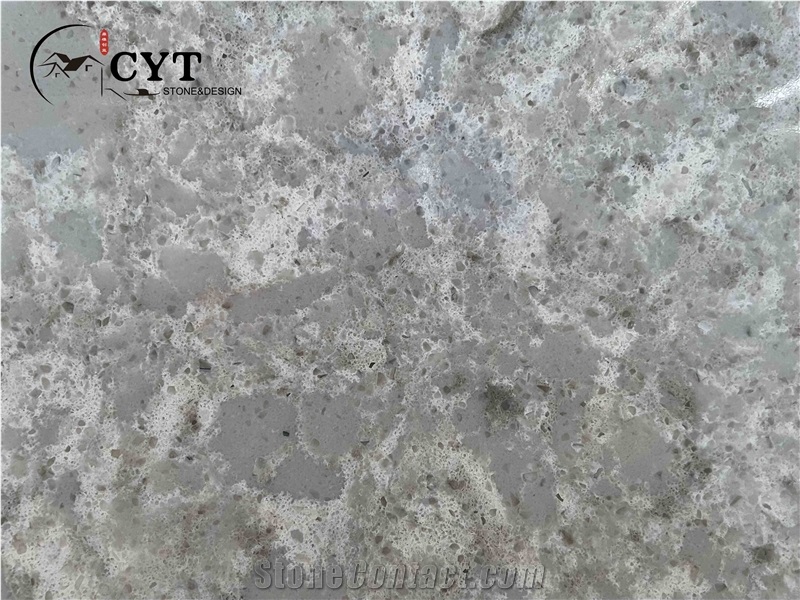 Engineered Granite Quartz Stone Slabs Flooring