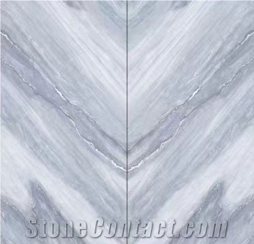 Blue Artificial Porcelain Wall And Floor Slabs For Decors