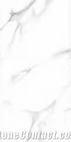 Calacatta White Porcelain Stone Slab For Wall And Floor