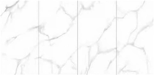 Calacatta White Porcelain Stone Slab For Wall And Floor