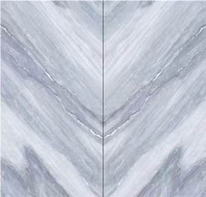 China Artificial Palissandro Blue Sintered Stone For Villa