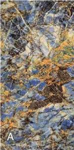 China Multicolor Artificial Porcelain Stone Slabs For Floor