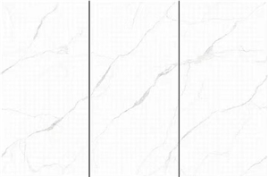 China Wall Artificial Calacatta Porcelain Stone Slabs