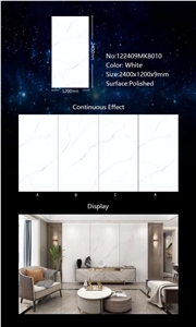 China Wall Artificial Calacatta Porcelain Stone Slabs