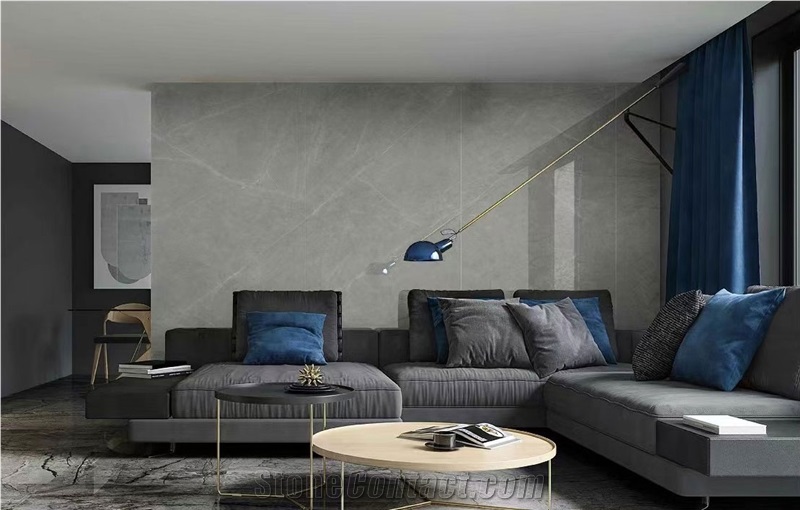 Grey Sintered Stone Midgrey Floor Decor Artificial Stone