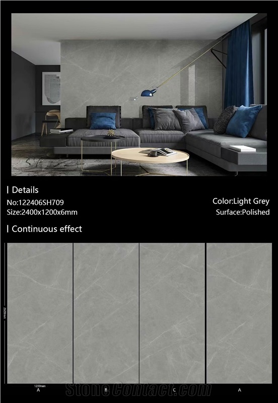 Grey Sintered Stone Midgrey Floor Decor Artificial Stone