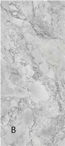 Light Grey Artificial Sintered Stone Slabs For Floor
