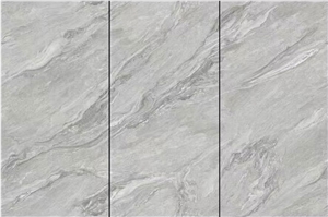 Top Quality Grey Artificial Sintered Stone Slab For Interior