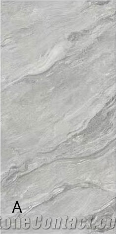 Top Quality Grey Artificial Sintered Stone Slab For Interior