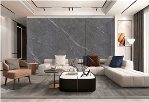 Top Seller Modern Grey Artificial Sintered Stone Slabs