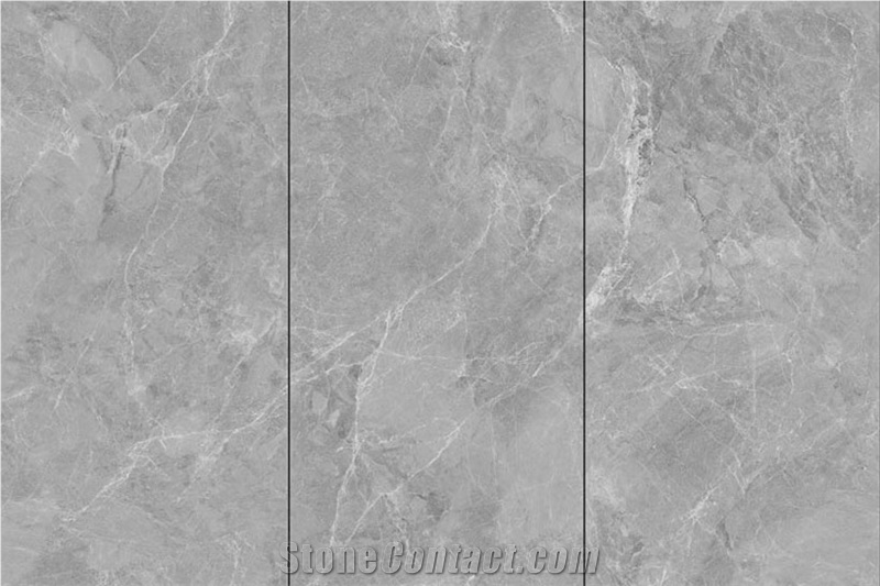 Wyndham Grey Artificial Sintered Stone Use For Villa Decor
