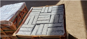 WHITE XS CUBIC B Cobblestone, Pavers, Cubestone