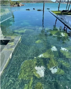Avocatus Green Quartzite Natural Stone Tiles Slabs
