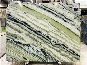 Verde Jade Marble Chinese Green Marble Slabs Tiles