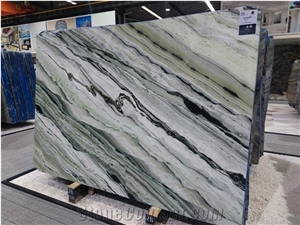 Verde Jade Marble Chinese Green Marble Slabs Tiles