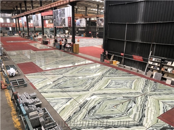Verde Jade Marble Chinese Green Marble Slabs Tiles