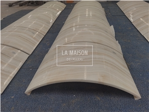 White Onyx Natural Stone Irregular Shape For Interior