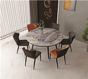1600*2800MM  GLOSSY  BLUE WANAKA  PORCELAIN SLAB