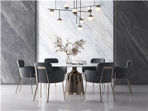 1600*2800MM  GLOSSY  QUIET BLIE PORCELAIN SLAB