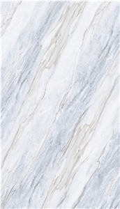 1600*2800MM  GLOSSY  QUIET BLIE PORCELAIN SLAB