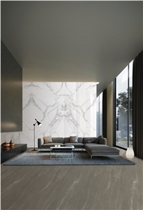 1600*3200 CALACATTA WHITE MATT PORCELAIN SLAB