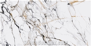 1600*3200MM BOOKMATCH GLOSSY GOLDEN YEAR PORCELAIN SLAB 1600*3200MM BOOKMATCH GLOSSY GOLDEN YEAR PORCELAIN SLAB