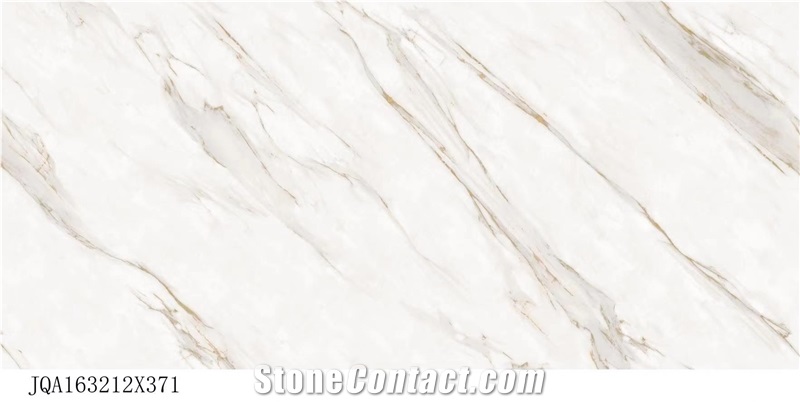 1600*3200MM CALACATTA  GOLD PORCELAIN SLAB