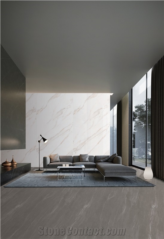 1600*3200MM Gardar Fish Maw Gold GLOSSY/MATT PORCELAIN SLAB