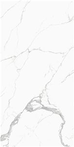 1600*3200MM  GLOSSY AGRA WHITE SINTERED STONE