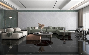 1600*3200MM  GLOSSY ANCONA GREY SINTERED STONE