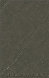 1600*3200MM  GLOSSY ARMANI DARK GREY SINTERED  STONE SLAB