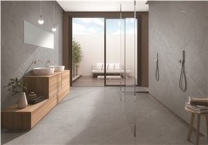 1600*3200MM  GLOSSY ARMANI GREY SINTERED STONE