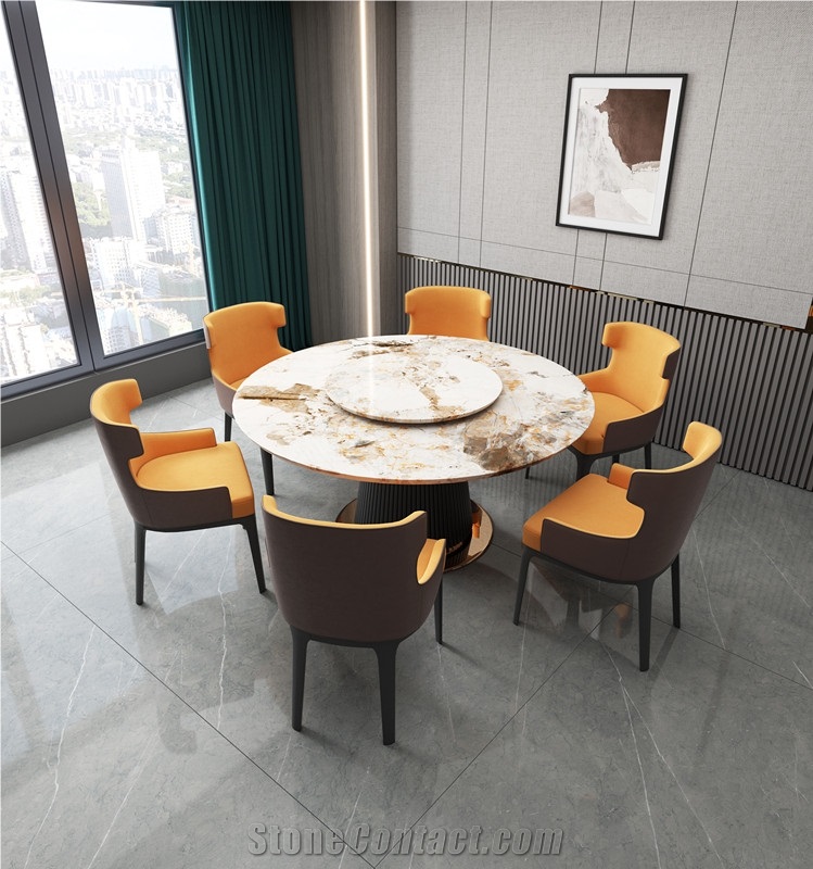 1600*3200MM  GLOSSY ARMANI GREY SINTERED STONE