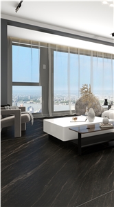 1600*3200MM  GLOSSY AUSTRALIAN DARK GRAY PORCELAIN SLAB