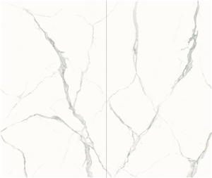 1600*3200MM GLOSSY/MATT FISH WHITE PORCELAIN SLAB