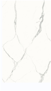 1600*3200MM GLOSSY/MATT FISH WHITE PORCELAIN SLAB