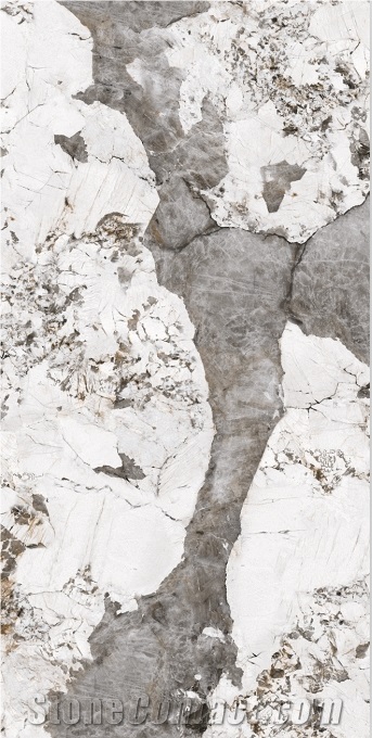 1600*3200MM  GLOSSY PANDORA PORCELAIN SLAB