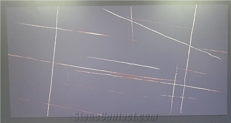1600*3200MM LAURENT BLACK GOLD MATT SINTERED STONE SLAB