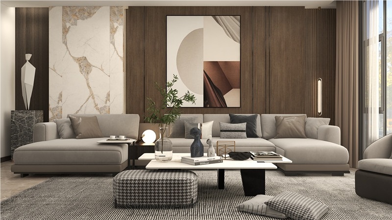 800*1400MM  TEXTURE SURFACE MICAH GREY  PORCELAIN SLAB