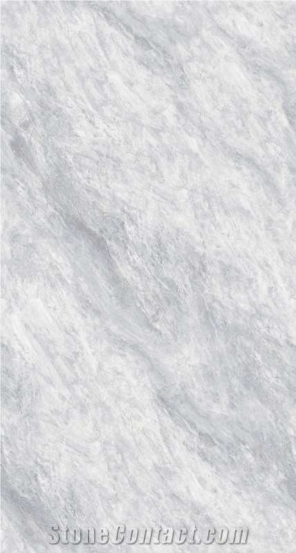 MUSE WHITE1600*2700MM BOOKMATCH Sintered Stone GLOSSY  SLAB