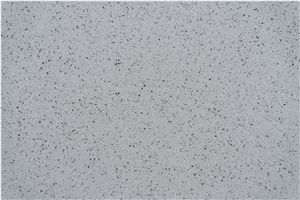 Sparkling Grey Quartz Slabs Made In Vietnam VG006