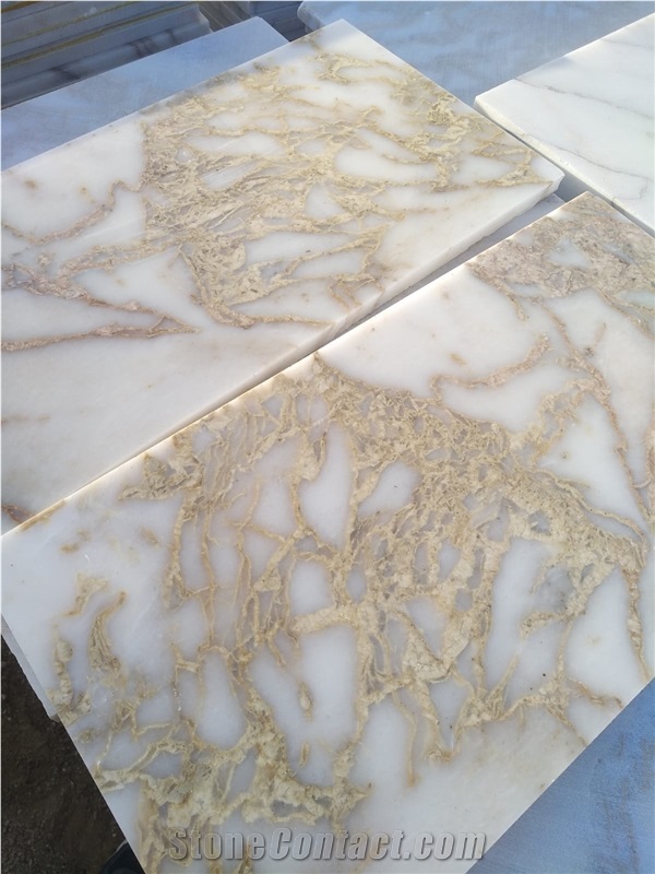 New Blanca Vena Oro Marble
