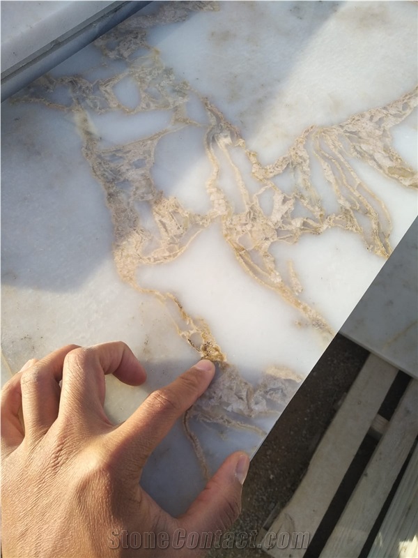 New Blanca Vena Oro Marble