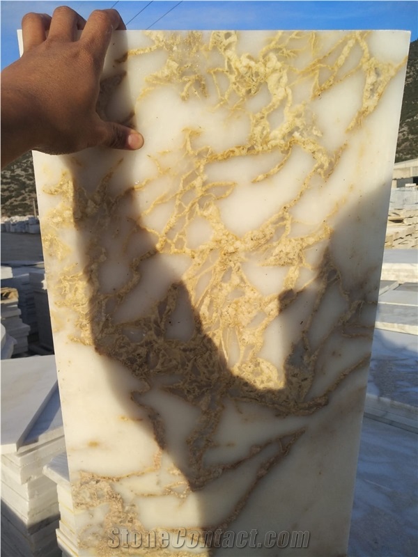 New Blanca Vena Oro Marble